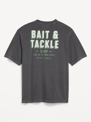 Camiseta Gráfica de Cuello Redondo