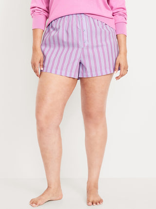 Short de Pijama con Cintura Elástica Estampado