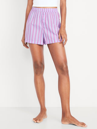 Short de Pijama con Cintura Elástica Estampado