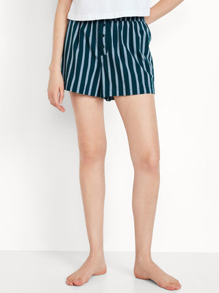 Short de Pijama con Cintura Elástica Estampado