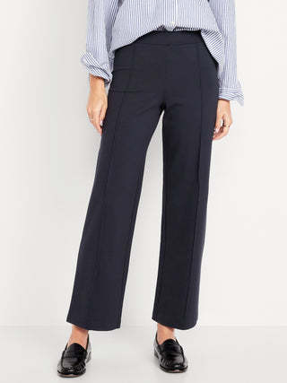 Extra High-Waisted Stevie Straight Pants.