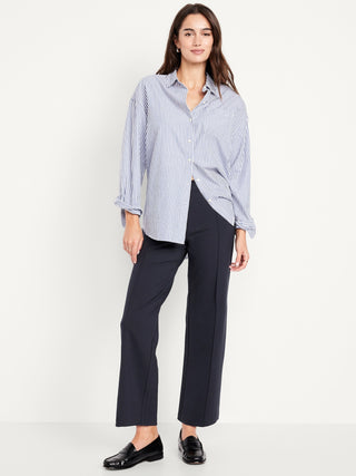 Extra High-Waisted Stevie Straight Pants.