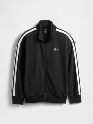 Chaqueta Cuello Alto con Logo Delantero, Niño