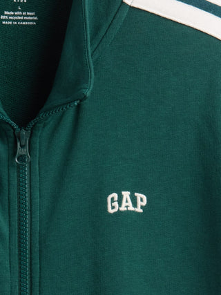 Chaqueta Cuello Alto con Logo Delantero, Niño