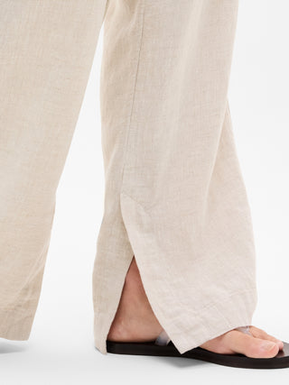 Retreat Linen High Rise Wide Leg Pant