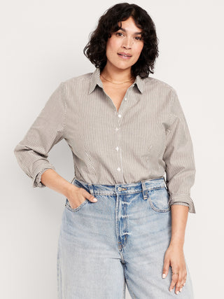 Camisa Manga Larga Estampado Rayas