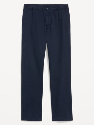 Pantalón Recto Talle Alto con Bolsillos