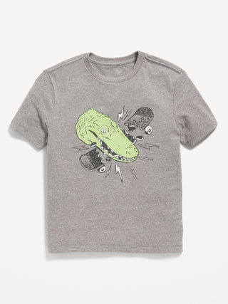 Camiseta Manga Corta con Gráfico, Niño