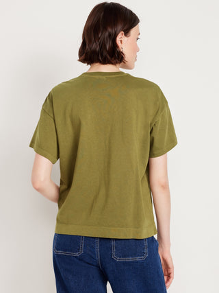 Camiseta Manga Corta de Algodón