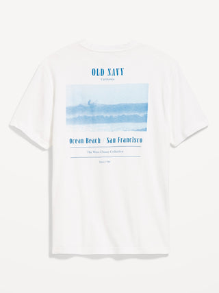 Camiseta Manga Corta con Gráfico, Hombre