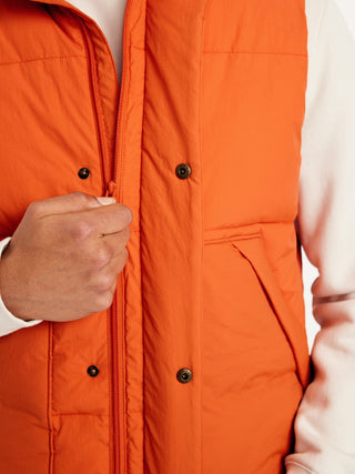 Chaleco Acolchado con Tejido Resistente al Agua