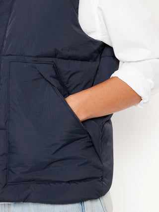 Chaleco Acolchado con Tejido Resistente al Agua