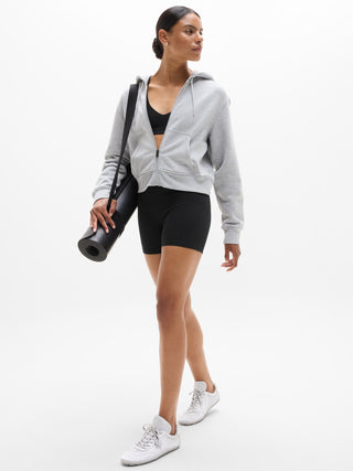 Short Deportivo Talle Alto con Logo