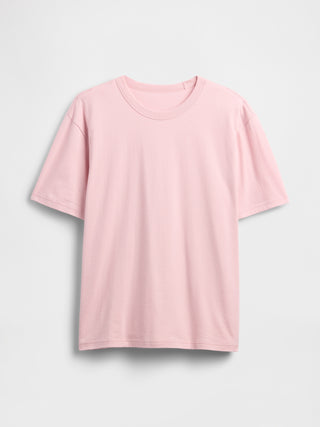 Camiseta Cuello Redondo de Algodón