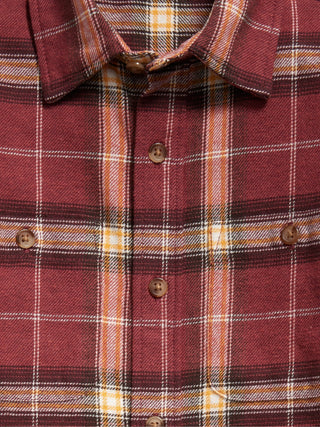 Camisa Manga Corta Estampado Cuadros, Niño