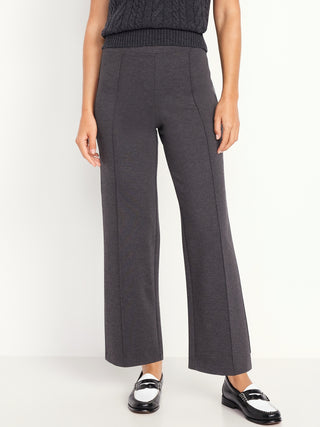 Extra High-Waisted Stevie Straight Pants.