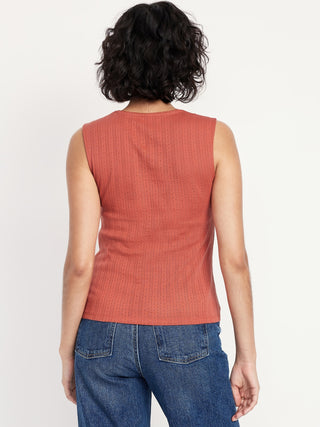 Camiseta Ajustada con Escote Cuadrado