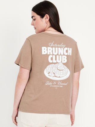 Camiseta Manga Corta con Gráfico