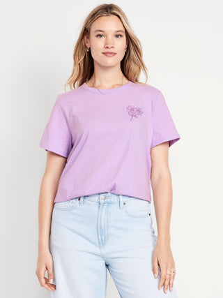 Camiseta Manga Corta con Gráfico