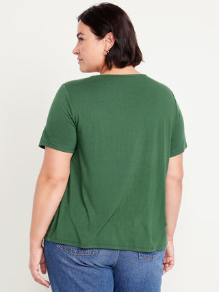 Camiseta Manga Corta Cuello V