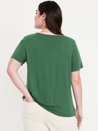 Camiseta Manga Corta Cuello V