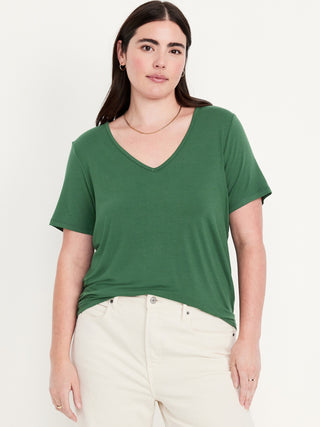 Camiseta Manga Corta Cuello V