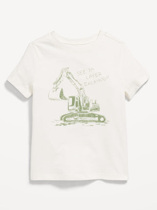 Camiseta Manga Corta con Gráfico, Bebé