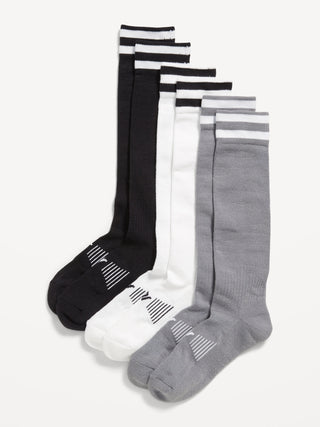 Set de 3 Medias Deportivas con Estampado, Niño