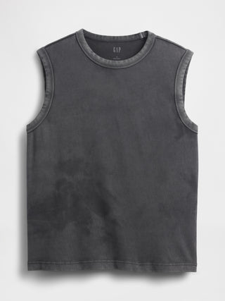 Camiseta sin Mangas de Algodón