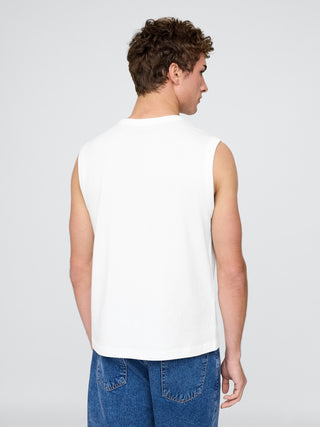 Camiseta sin Mangas de Algodón