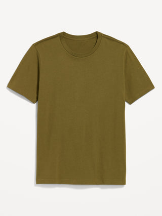 Camiseta Manga Corta Cuello Redondo de Algodón