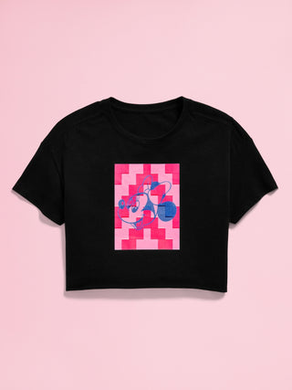 Camiseta Manga Corta con Gráfico Disney, Niña