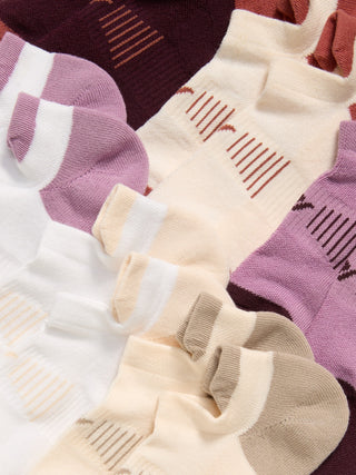 Paquete de 6 Calcetines de Algodón, Mujer