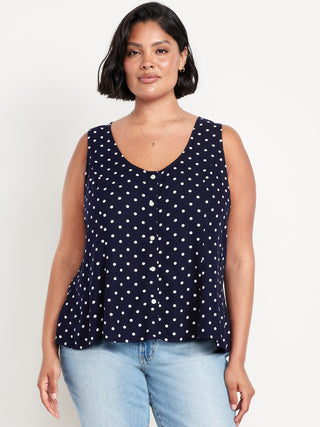 Blusa Ajustada con Botones Delanteros
