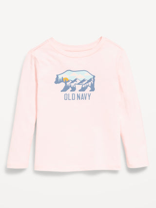 Camiseta Manga Larga con Gráfico, Bebé