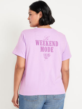 Camiseta Manga Corta con Gráfico