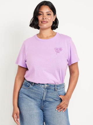 Camiseta Manga Corta con Gráfico