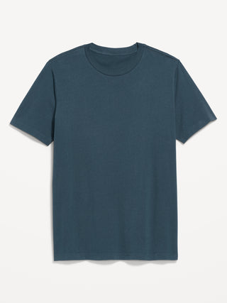 Camiseta Manga Corta Cuello Redondo de Algodón