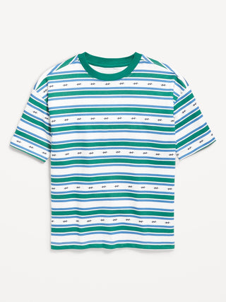 Camiseta Manga Corta con Estampado, Niño