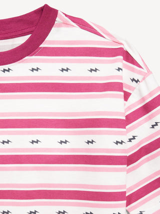 Camiseta Manga Corta con Estampado, Niño