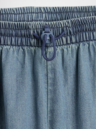 Jeans Holgados con Cintura Elástica, Niña