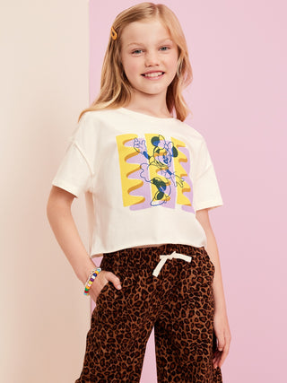 Camiseta Manga Corta con Gráfico Disney, Niña