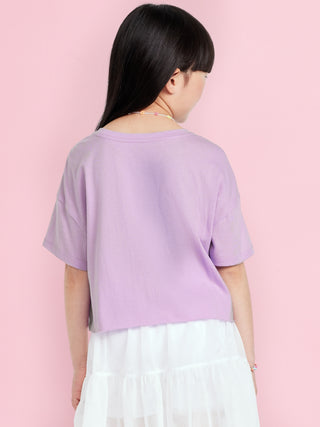 Camiseta Manga Corta con Gráfico Disney, Niña
