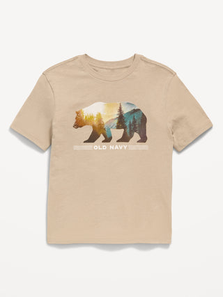 Camiseta Manga Corta Gráfica, Hombre