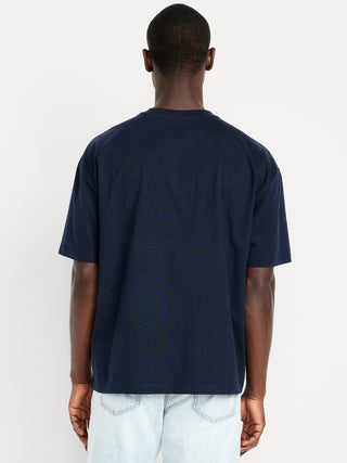 Camiseta Manga Corta Oversize de Algodón