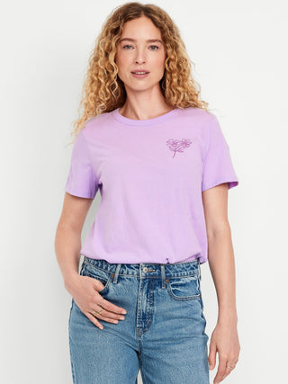 Camiseta Manga Corta con Gráfico