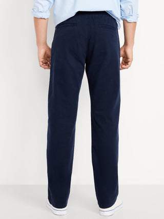 Pantalón Recto Talle Alto con Bolsillos