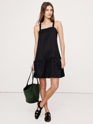 Vestido de Tirantes con Espalda Cruzada