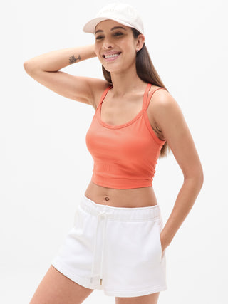 Camiseta Deportiva sin Mangas con Doble Tira