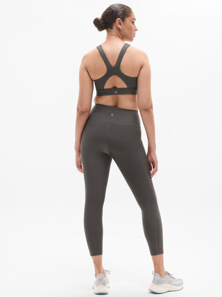 Legging Talle Alto Largo 7/8 con Bolsillos